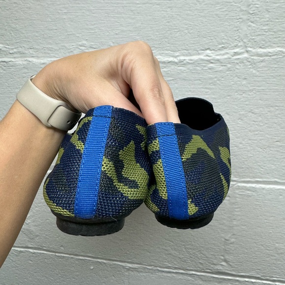 Serra Recycled Material Camo Flats - Picture 3 of 7